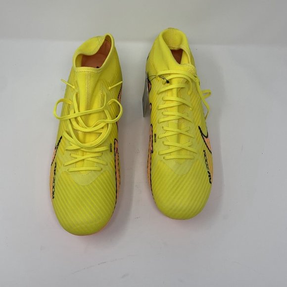 Nike Zoom Mercurial Superfly 9 Academy MG DJ5625-780 Cleats Men's 13 Yellow 8040 - Picture 3 of 9